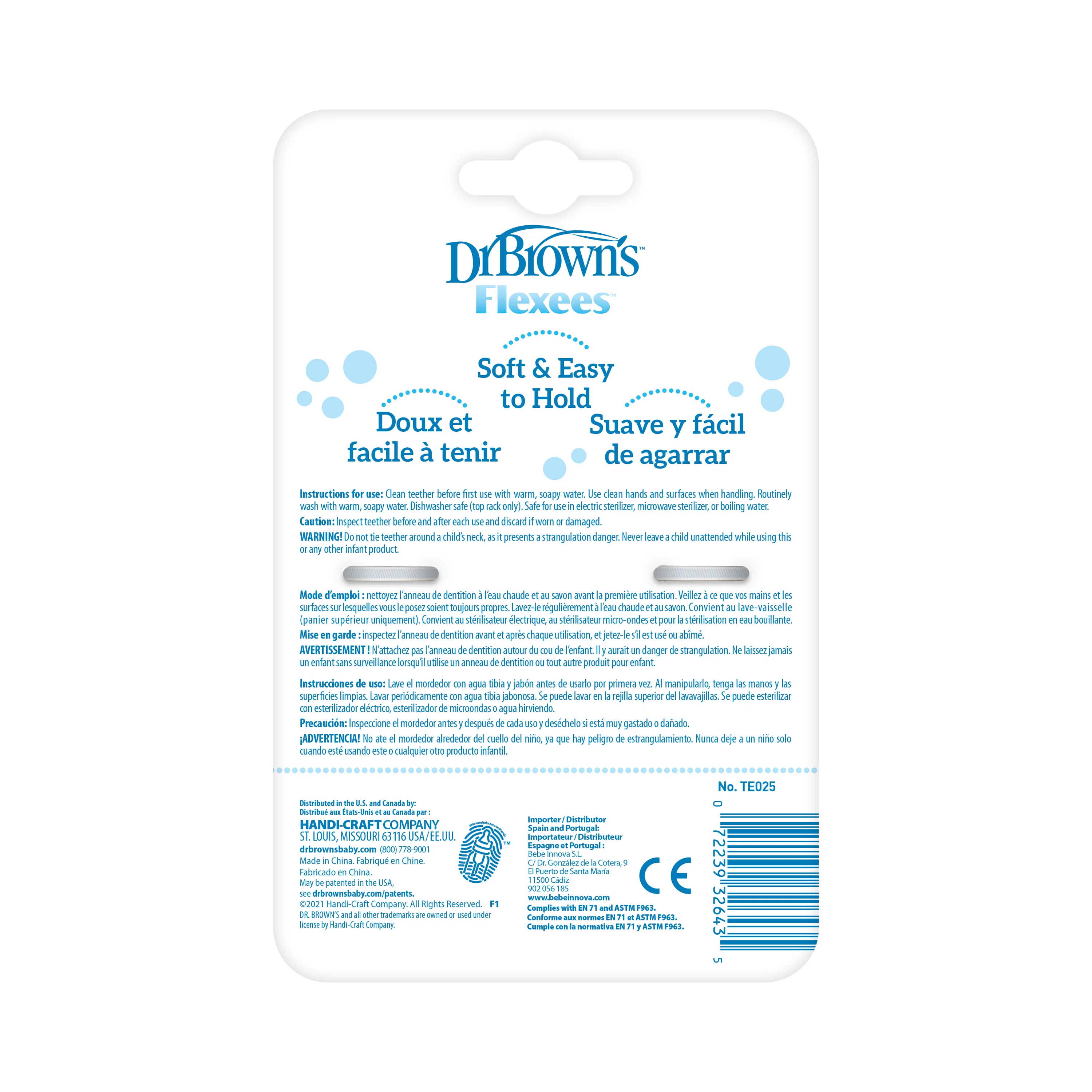 Dr. Brown’s™ Flexees™ Beaded Teether Rings - Image 3