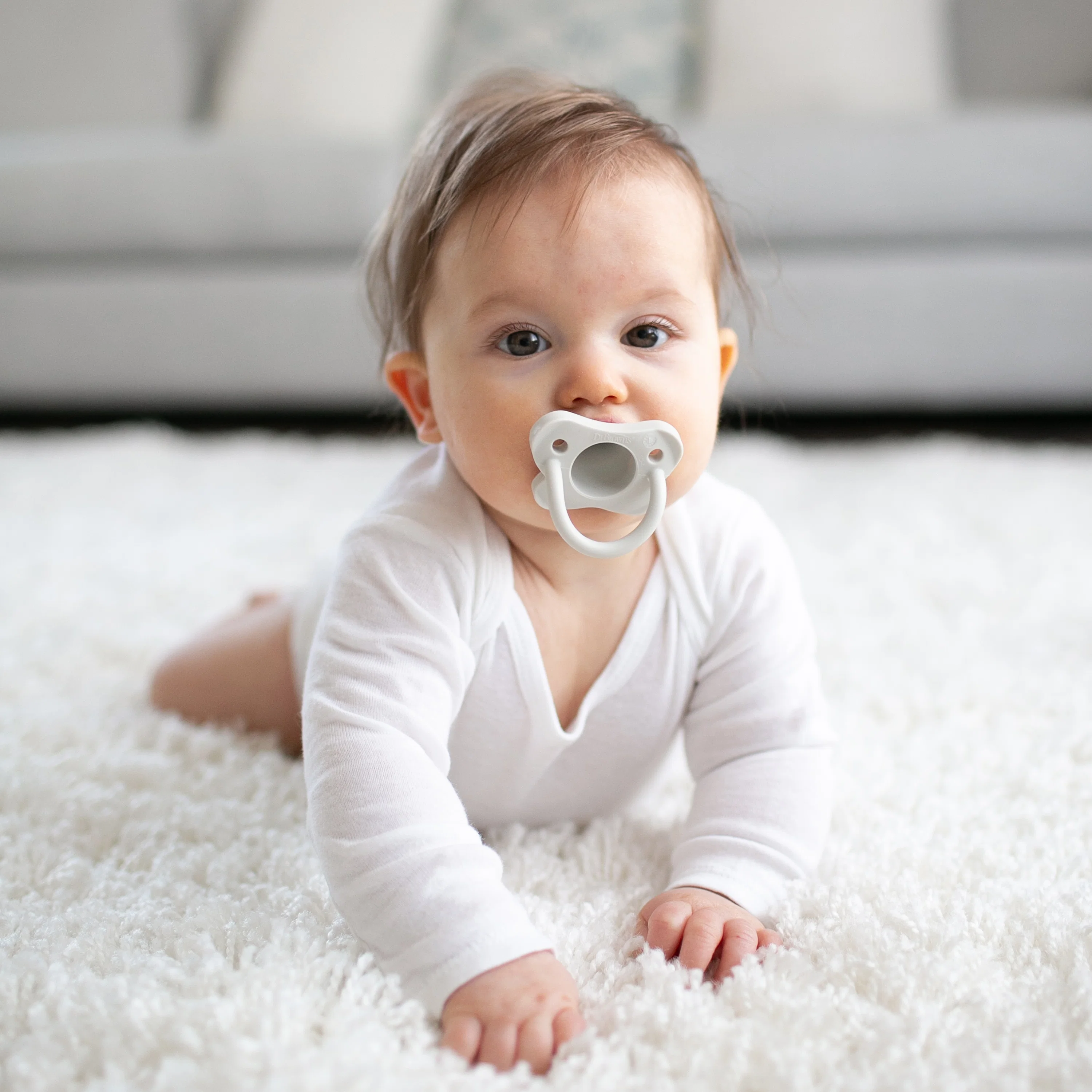 Dr. Brown’s® HappyPaci™ 100% Silicone One-Piece Pacifier - Image 4