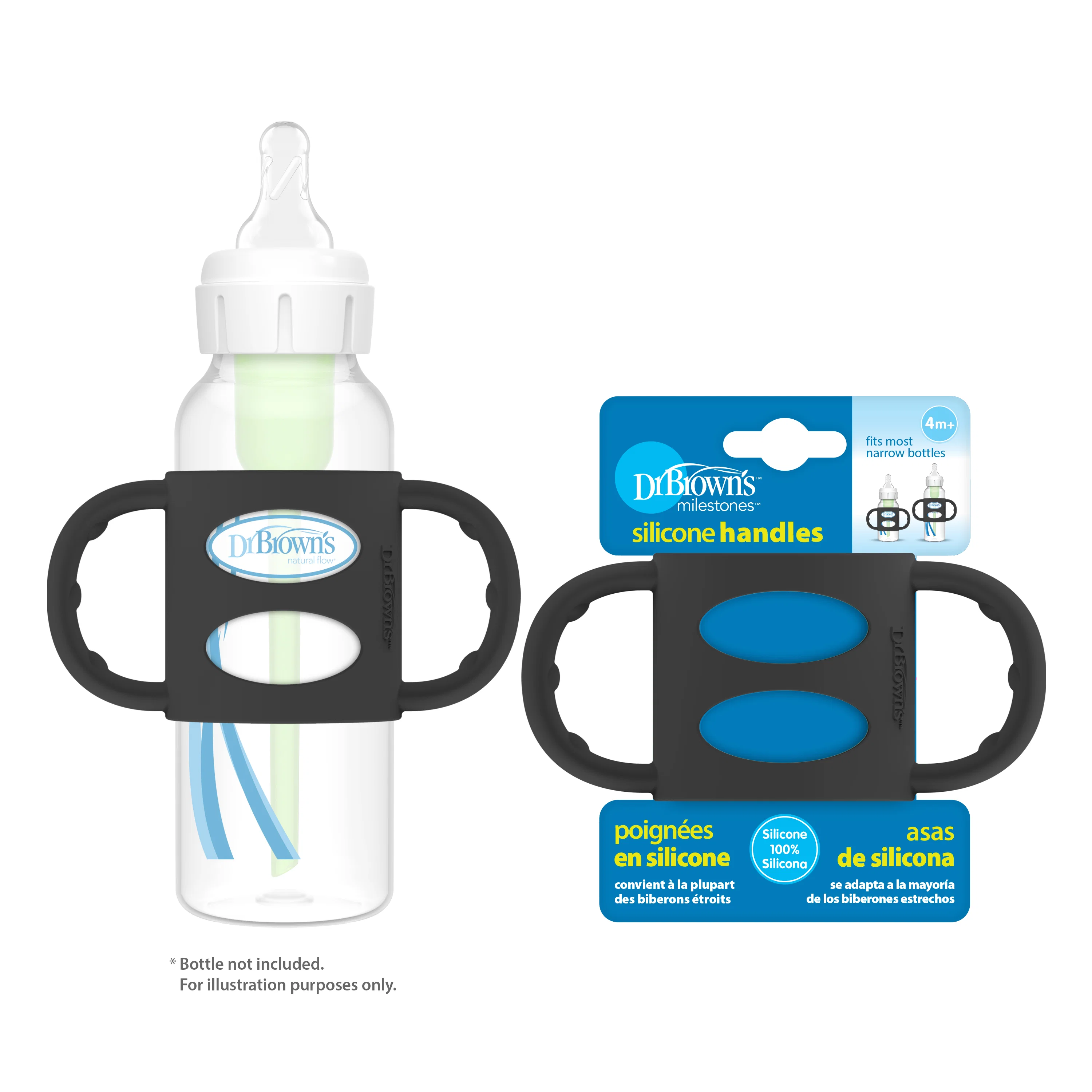 Dr. Brown’s® Milestones™ Narrow Silicone Handles - Image 3