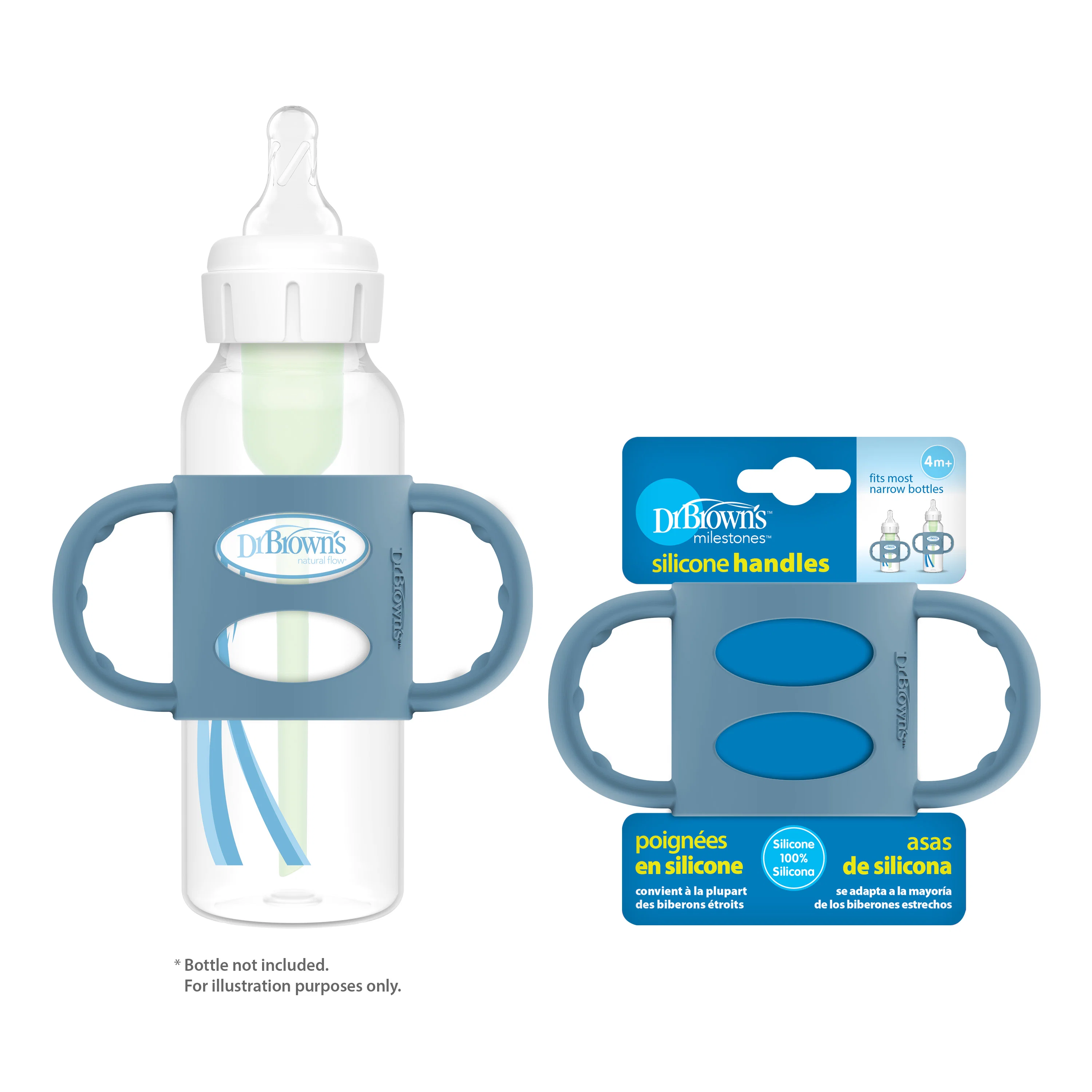 Dr. Brown’s® Milestones™ Narrow Silicone Handles - Image 3