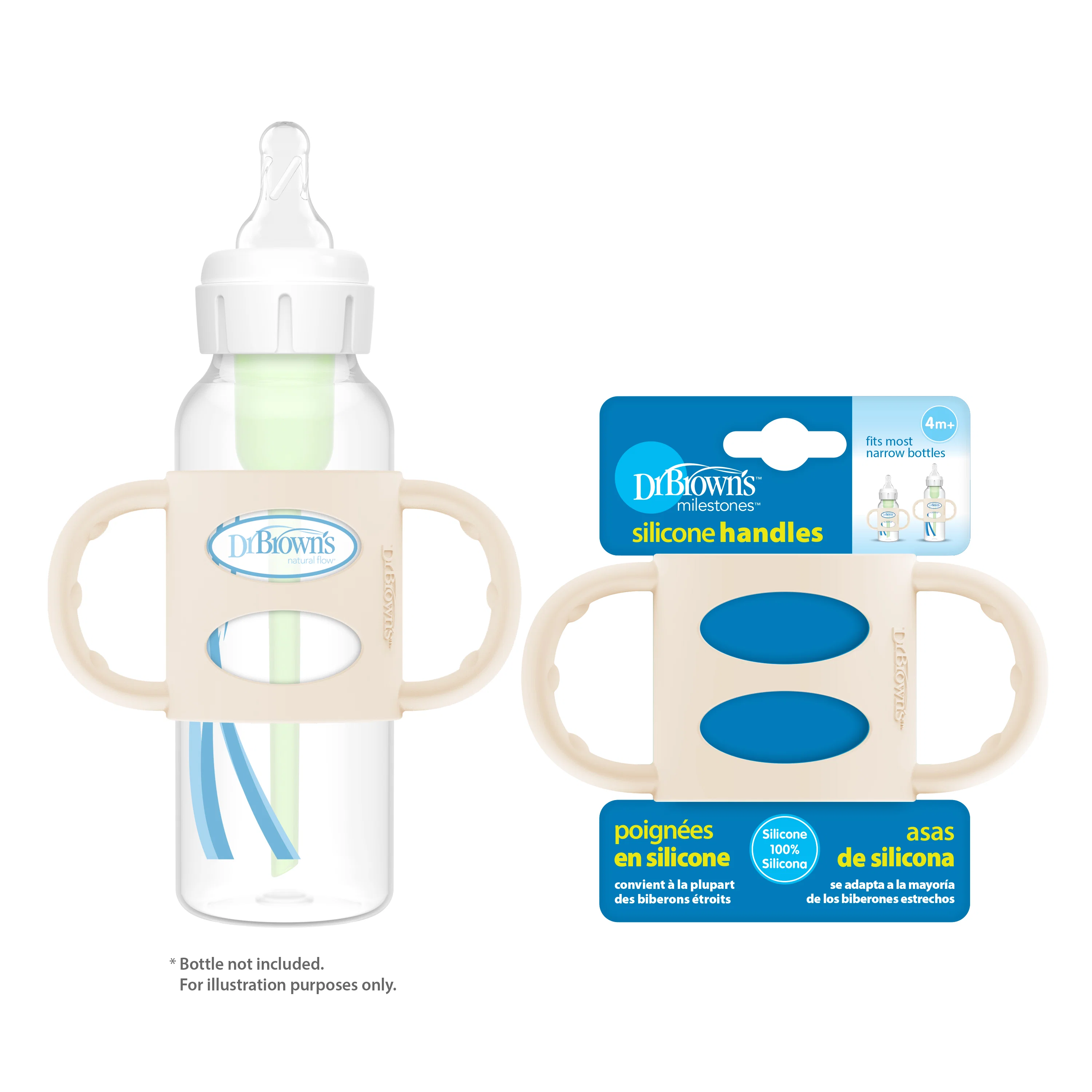 Dr. Brown’s® Milestones™ Narrow Silicone Handles - Image 3