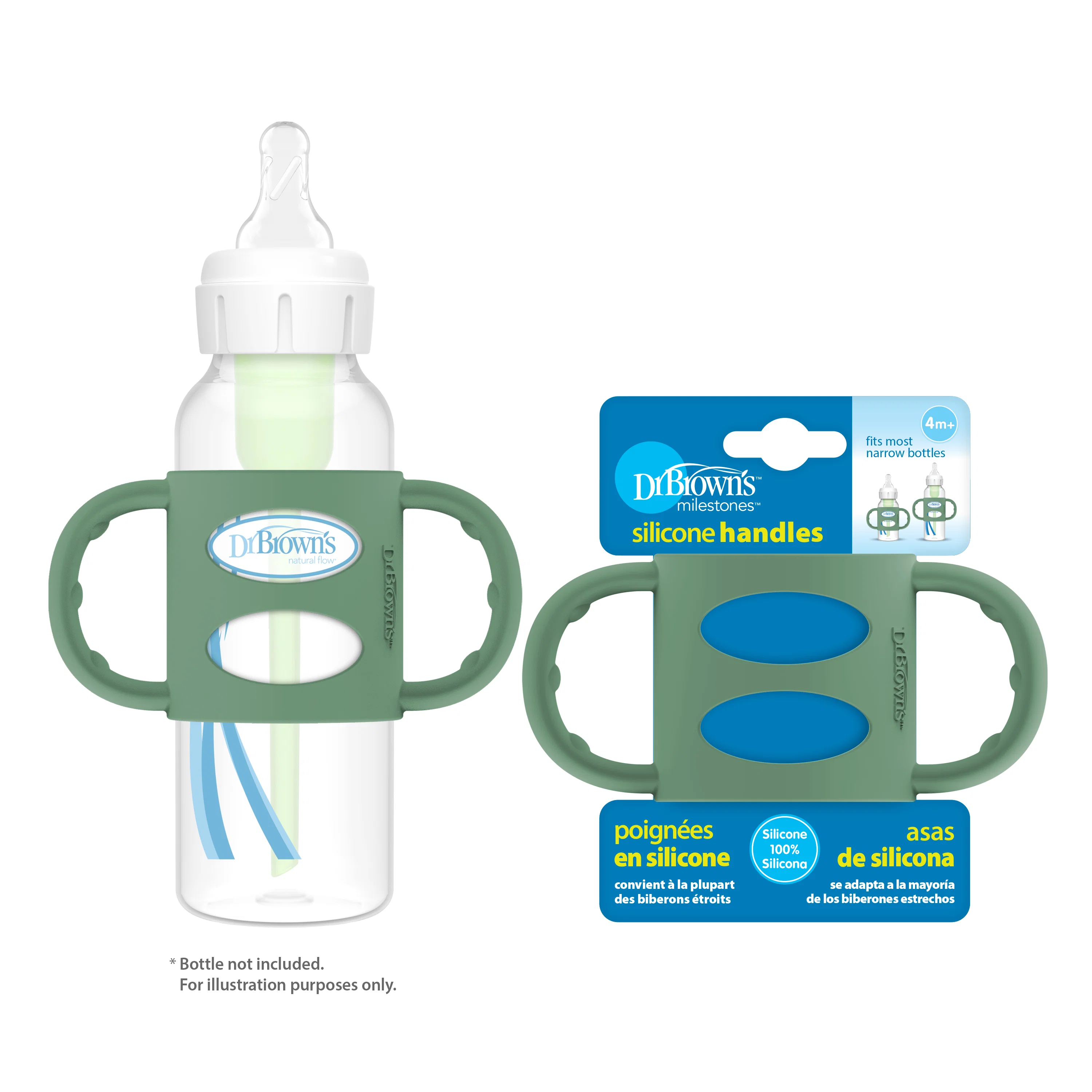 Dr. Brown’s® Milestones™ Narrow Silicone Handles - Image 3